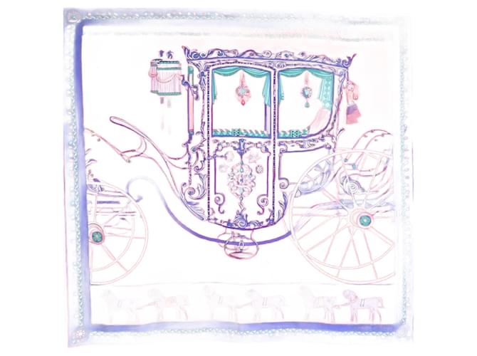Hermès Carré 90 Multiple colors Silk  ref.1944563