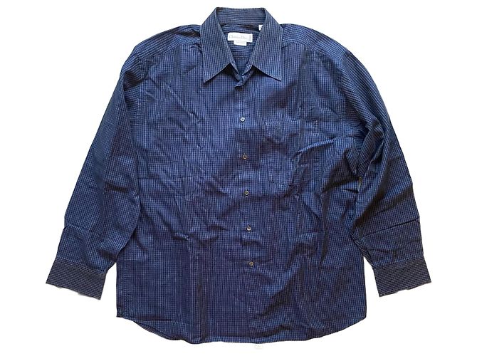Camicia di flanella Christian Dior Blu navy