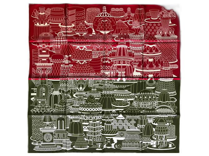 Hermès THE FRENCH PASTRY Fuschia Silk  ref.1944636