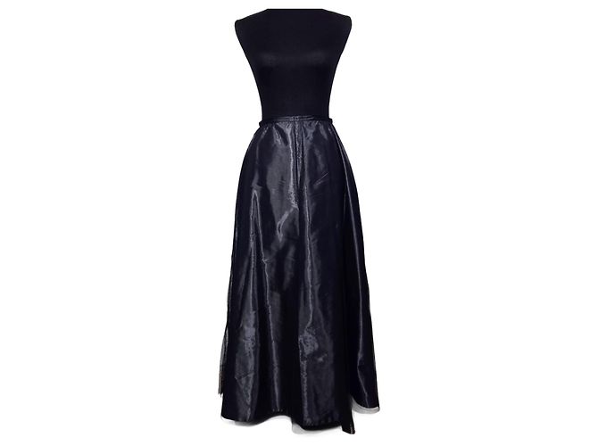 Gonna in tulle da sera lunga Cacharel Grigio