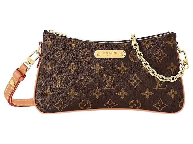 Louis Vuitton Liv Pochette Toile Monogram Marron