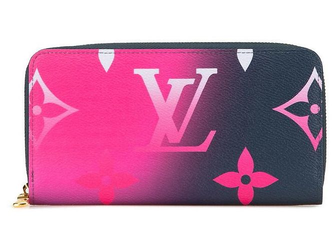 Louis Vuitton Monogram Zippy Wallet M81349 Pink