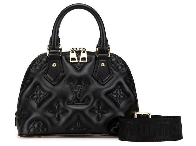 Louis Vuitton Alma Soft BB Handbag M59793 Black