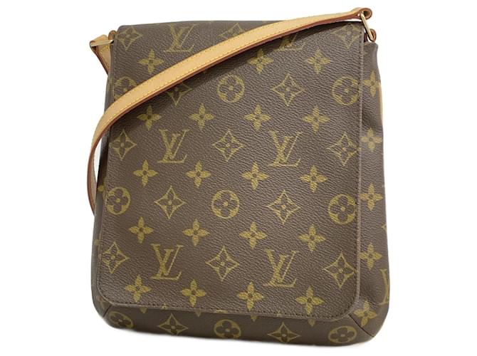 Louis Vuitton Musette Salsa Brown Cloth  ref.1945107