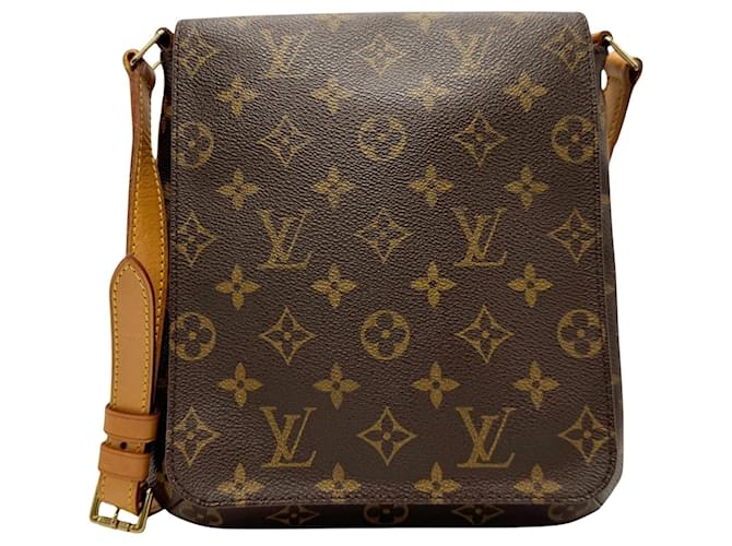 Louis Vuitton Musette Salsa Brown Cloth  ref.1945173