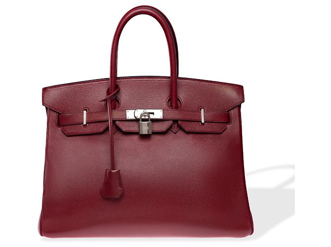 Hermès Borsa HERMES Birkin 35 in Pelle Rossa - 102374 Rosso