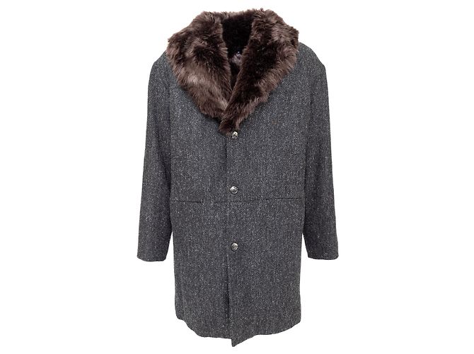 Autre Marque Cappotto in eco-pelliccia A.P.C. Multicolore