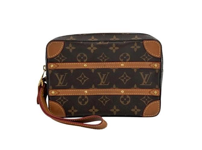 Poche Posh Monogram Soft Trunk da Louis Vuitton Monograma Couro envernizado  ref.1946671