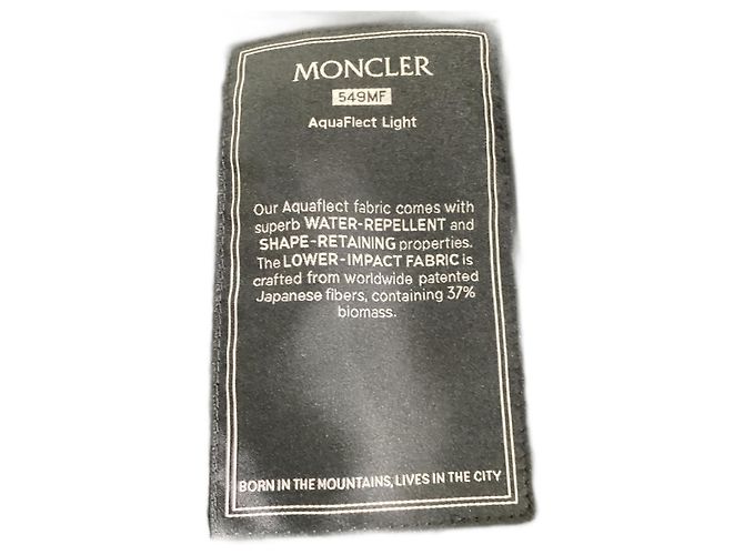 Jaqueta Moncler Drome em poliéster preto