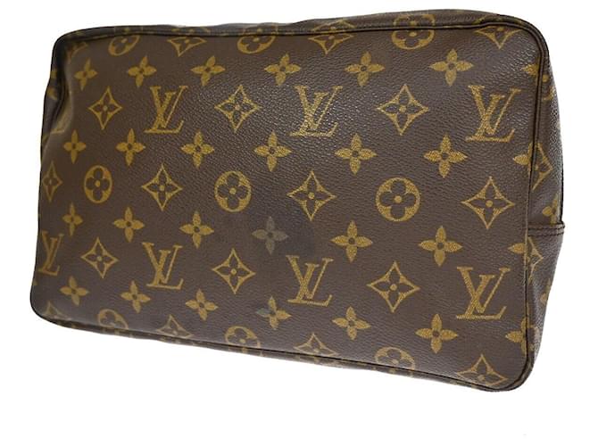 Louis Vuitton Trousse Toilette 28 Brown Cloth  ref.1947047