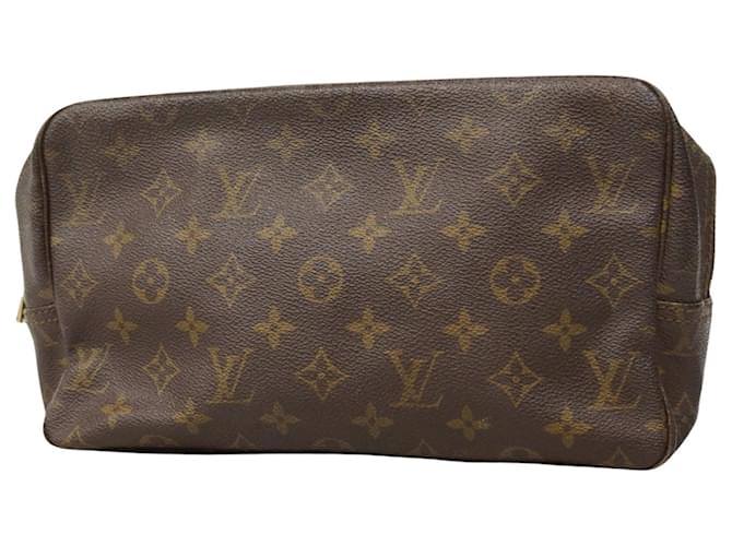Louis Vuitton Trousse Toilette 28 Brown Cloth  ref.1947148