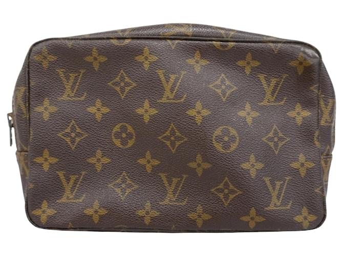 Louis Vuitton Truth Toilette 23 Marrom Lona  ref.1947366