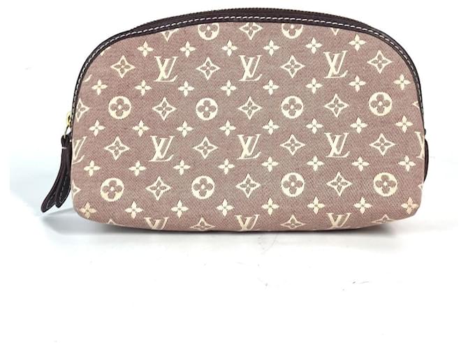 Pasta de Maquiagem Louis Vuitton Bordeaux Lona  ref.1947615