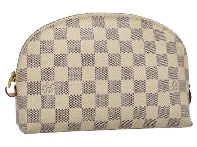 LOUIS VUITTON Pochette Cosmética GM Damier Azur N23346 Auth LV 107429  ref.1947961