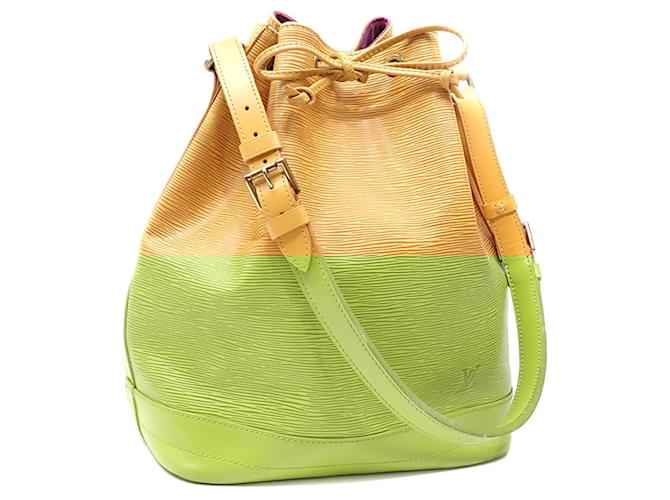 Louis Vuitton Noe Yellow Leather  ref.1948023