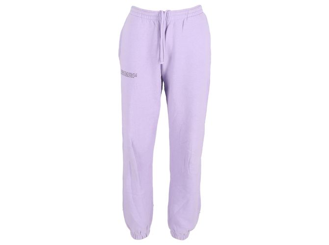 Autre Marque Pangaia Jogginghose mit Kordelzug aus lila Baumwolle
