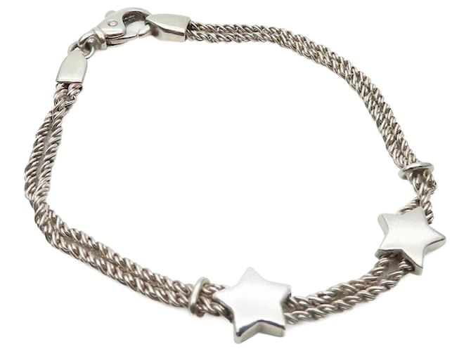 Tiffany & Co Pulseira charm Tiffany em prata 925  ref.1949577