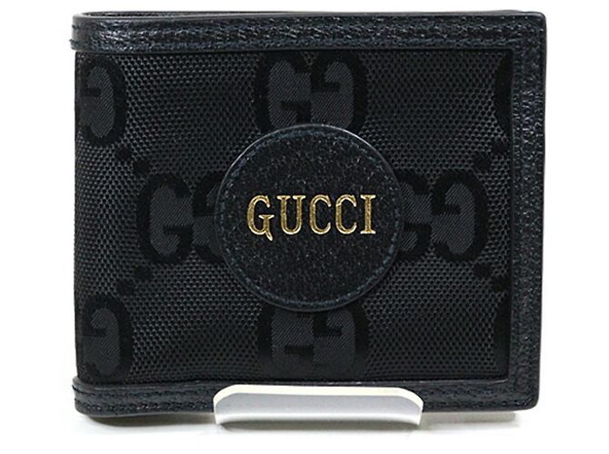 GUCCI Off the Grid Geldbörse im Querformat Schwarz