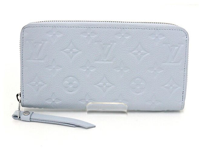 Louis Vuitton Zippy Wallet in Washed Blue