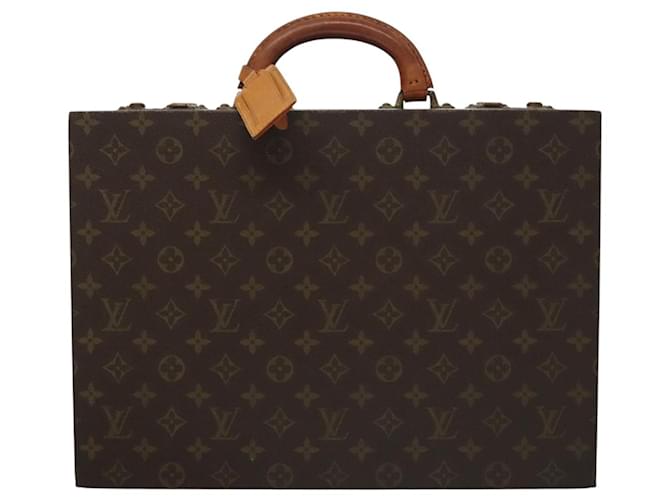 Louis Vuitton President Brown Cloth  ref.1949993