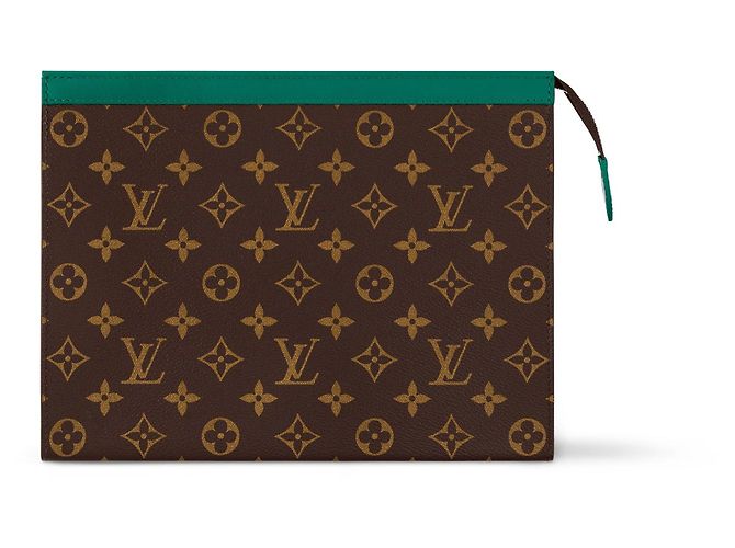 Louis Vuitton LV Pochette Reise neu Grün