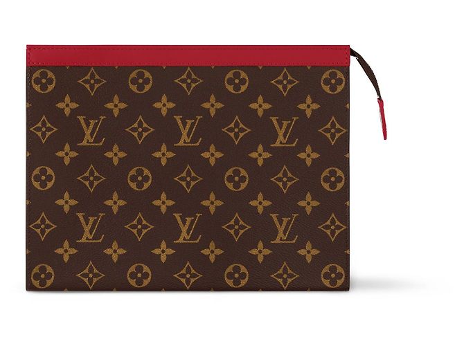 Louis Vuitton LV Pochette Voyage MM Rouge