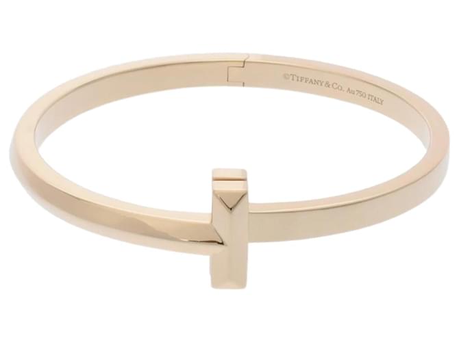 Tiffany & Co Tiffany T One Wide Hinge Bangle Amarelo Ouro amarelo  ref.1950109
