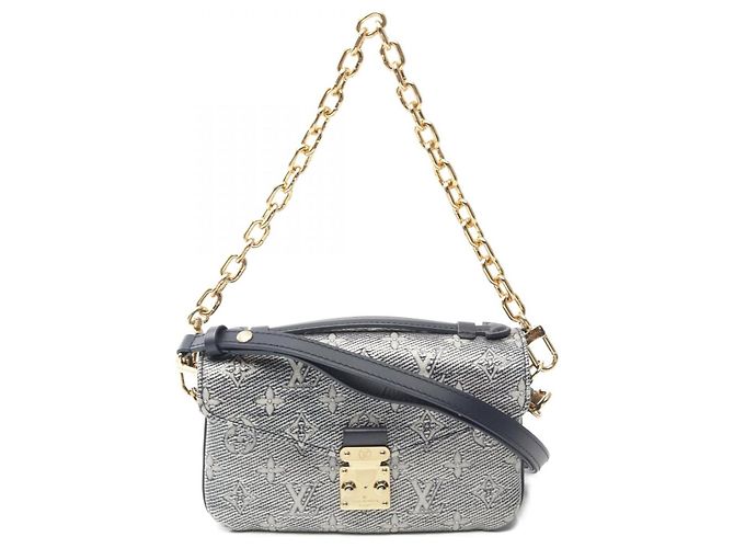 Borsa Pochette Metis EW Louis Vuitton Navy M22834 Blu