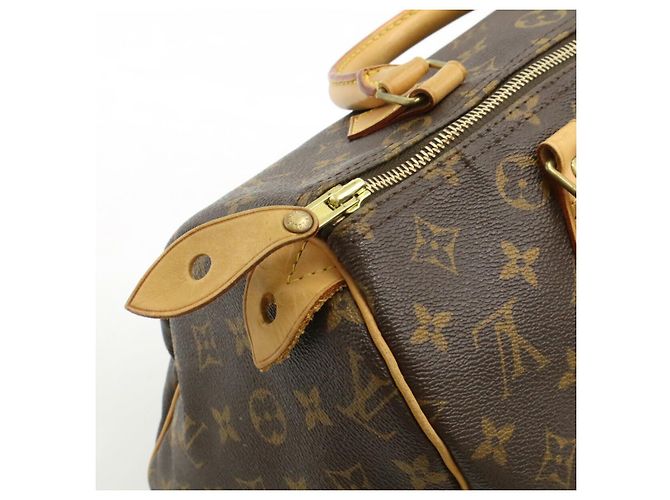 Louis Vuitton Monogram Speedy 30 Handbag M41526 Brown