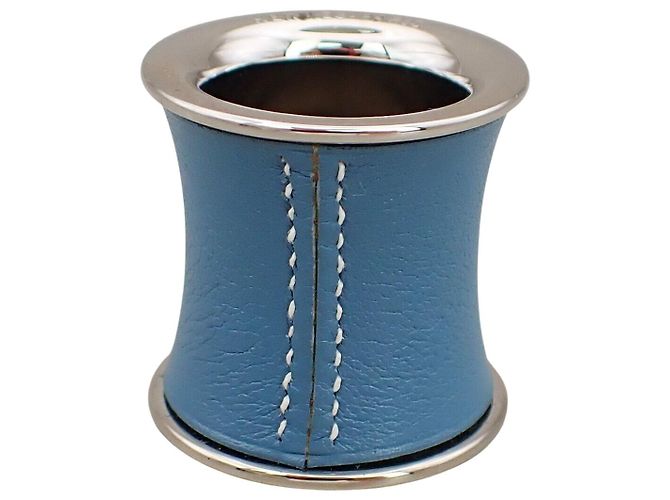 Set di Gioielli Hermès Blu Pelle