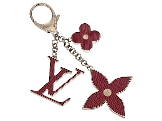 Louis Vuitton Bijoux Sac Fleur de Charm Keychain Fuschia Metal  ref.1952566