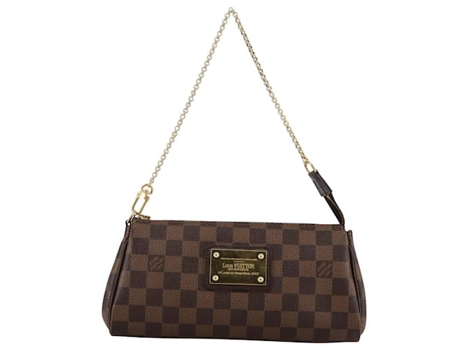 Louis Vuitton Eva Marrom Lona  ref.1952628
