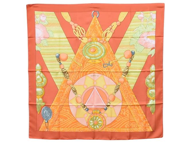 Hermès Carré 90 Multiple colors Silk  ref.1952692