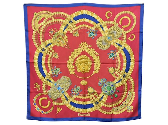 Hermès Carré 90 Multiple colors Silk  ref.1952697
