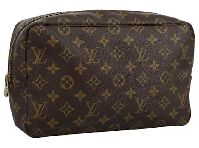 LOUIS VUITTON Monogram Trousse Toilette 28 Clutch Bag M47522 LV Auth yk16412 Cloth  ref.1953196