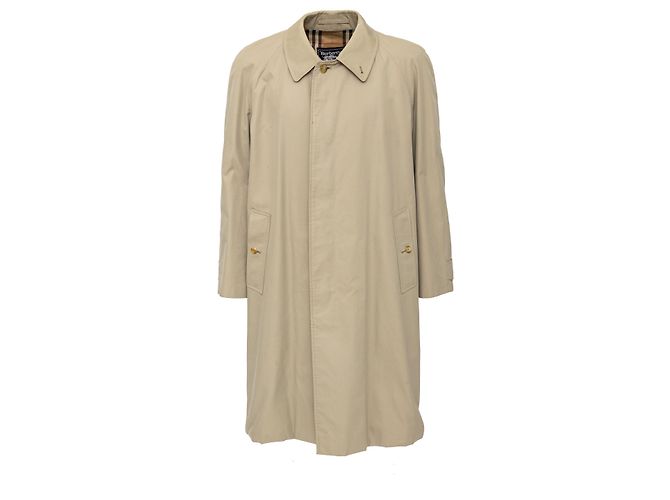 Gabardina Burberry Caqui