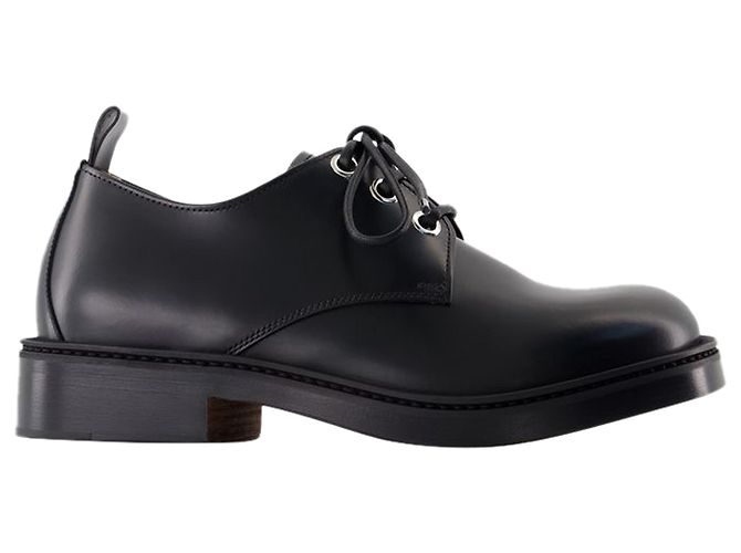 Derby stringati - Alexander McQueen - Pelle - Nero
