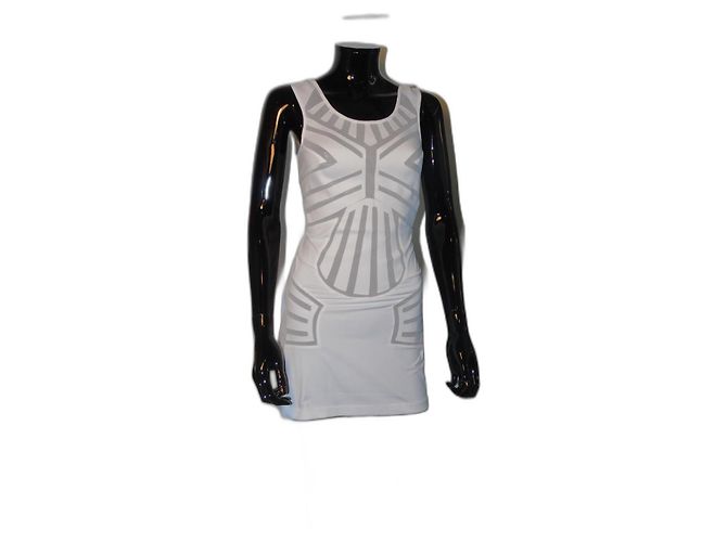 Vestido curto La Perla Branco