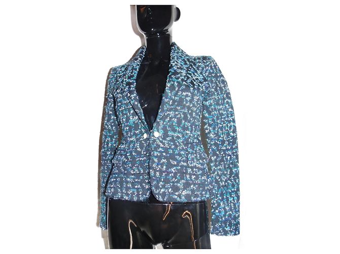 Max & Moi Blazer Blau Polyamid