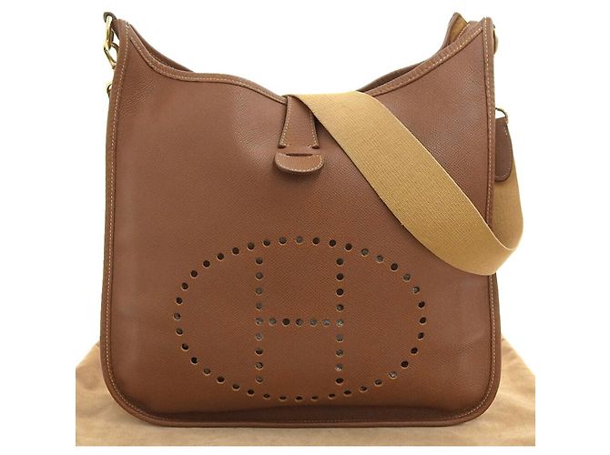 Hermès Borsa a Spalla Hermes Evelyn 1 GM Marrone