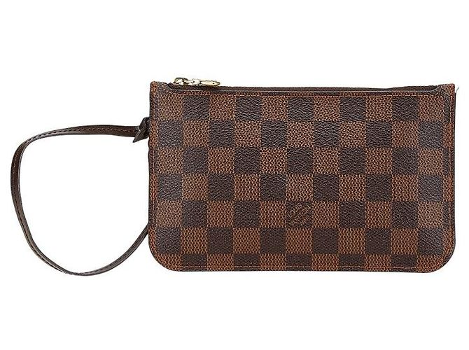 Pochette Louis Vuitton Damier Neverfull PM Marrone AR2127