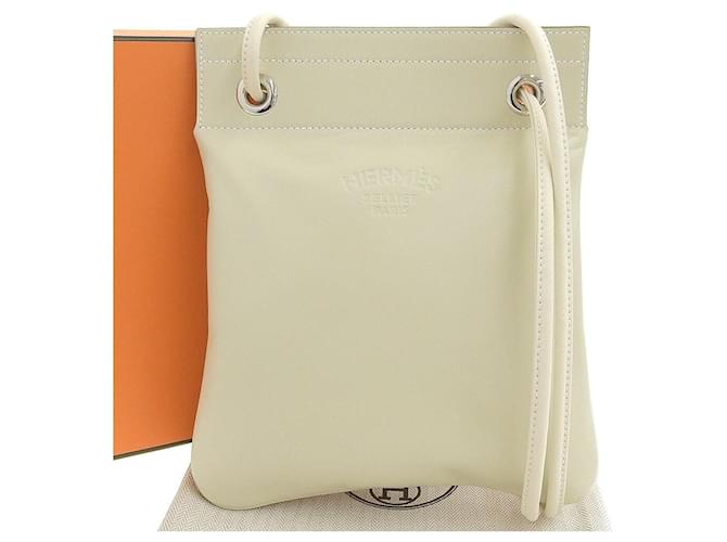 Hermès Hermes Aline Mini Shoulder Bag U Stamp White  ref.1955399