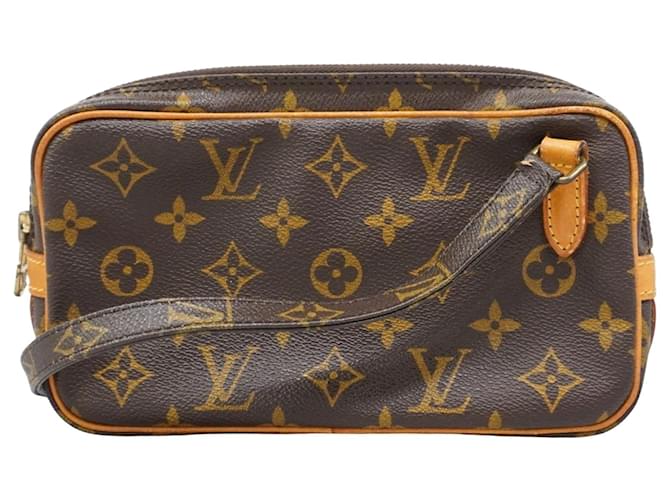 Louis Vuitton Marly Marrom Lona  ref.1955864