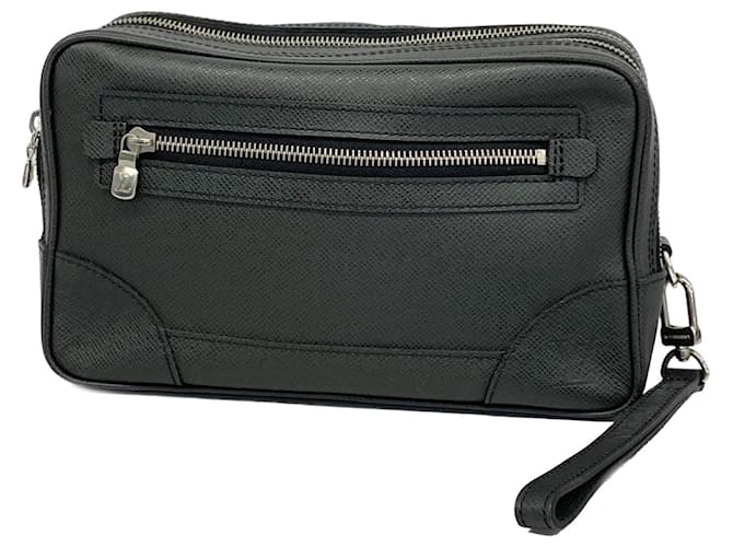 Louis Vuitton Pavel Black Leather  ref.1956154