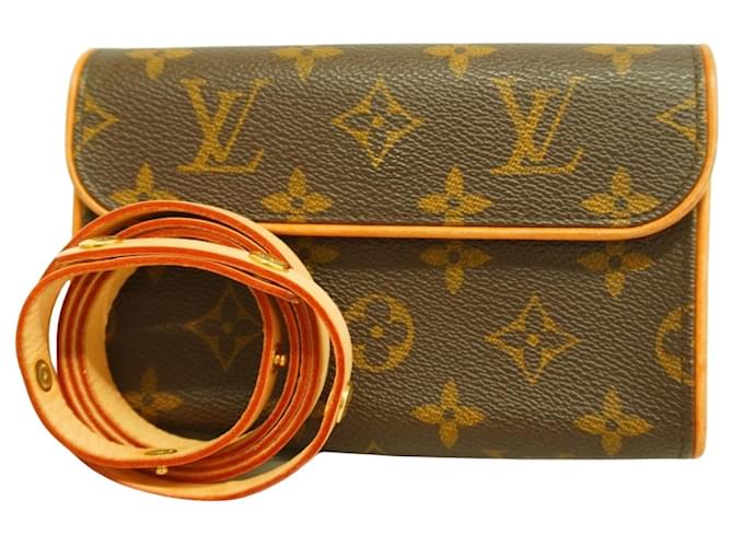 Louis Vuitton Florentine Brown Cloth  ref.1956399