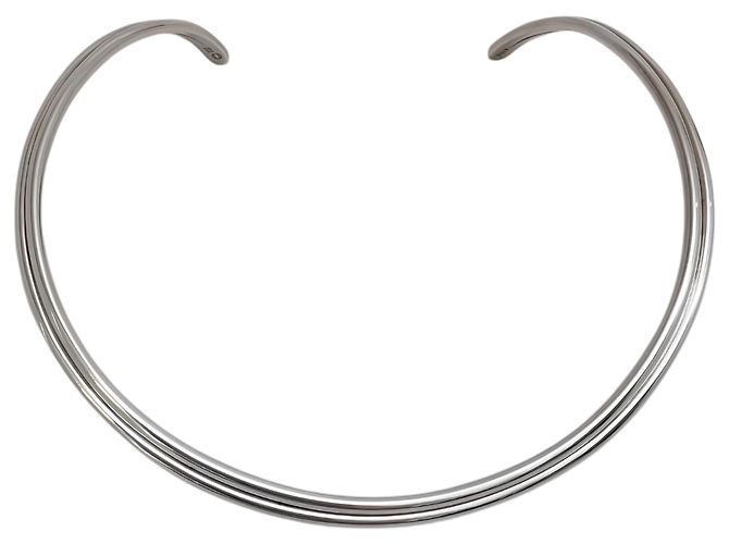 Collar de cuello de plata esterlina Georg Jensen