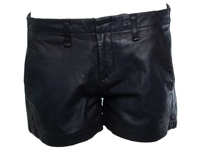 Rag & Bone, shorts de couro