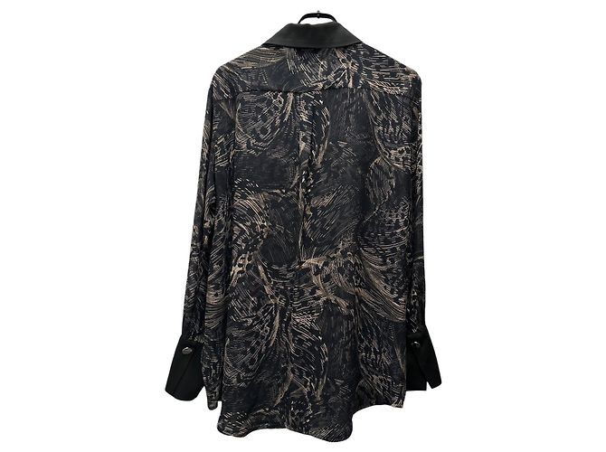 Autre Marque Camicia Saint & Sofia Madison Spot Feather Multicolore