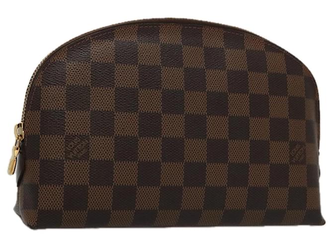 LOUIS VUITTON Damier Ebene Pochette Cosmetic GM Pouch N23345 LV Auth 107009  ref.1958525