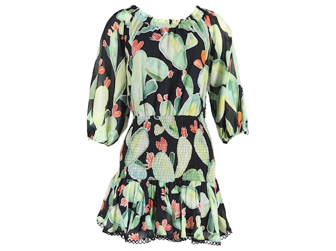 Autre Marque Charo Ruiz Ibiza Giulia Dress In Multicolor Cotton Multiple colors  ref.1958616